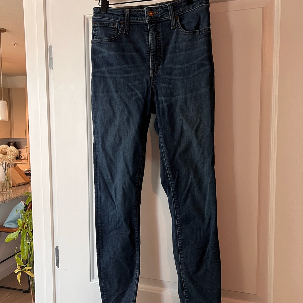 Madewell Curvy High Rise Skinny jeans